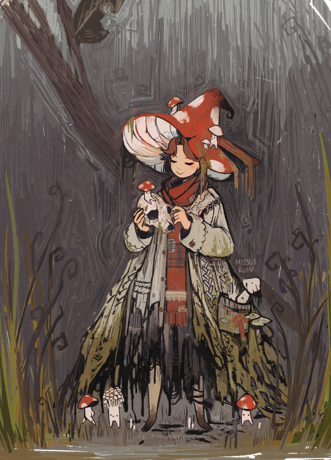 mushroom cozy decay